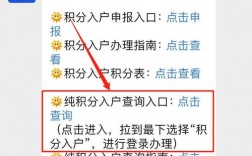 2024年如何查积分落户积分数