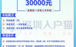 2025年深圳人才补贴申请入口