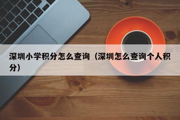 深圳小学积分怎么查询（深圳怎么查询个人积分）-图1