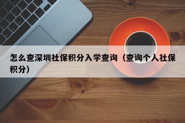 怎么查深圳社保积分入学查询（查询个人社保积分）-图1